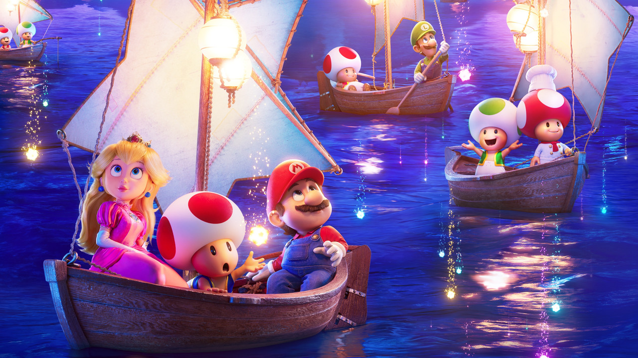 Movie poster for The Super Mario Galaxy Movie — Family, Fantasy, Comedy, Adventure, Animation