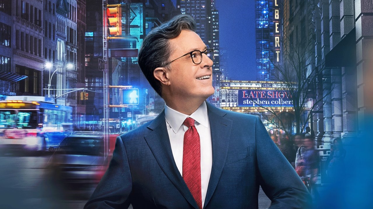 TV show poster for The Late Show with Stephen Colbert — Comedy, Talk.